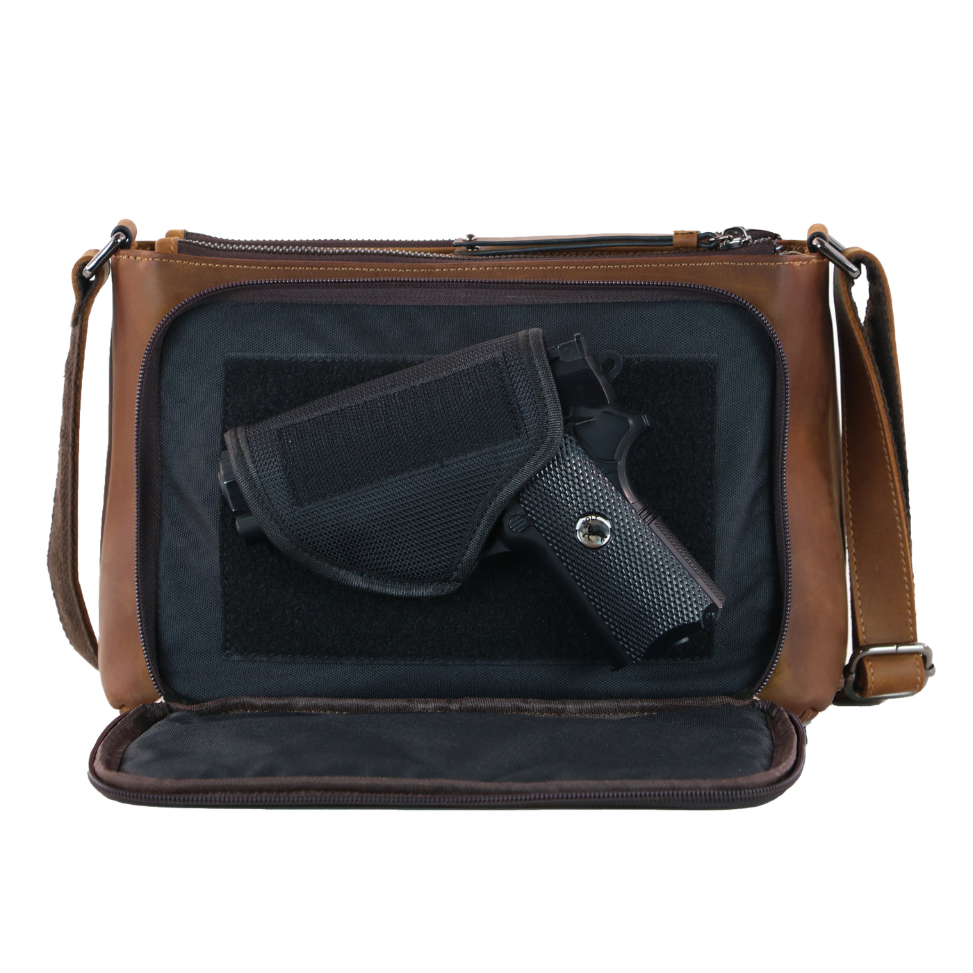 Concealed Carry Brynlee Leather Crossbody Lady Conceal