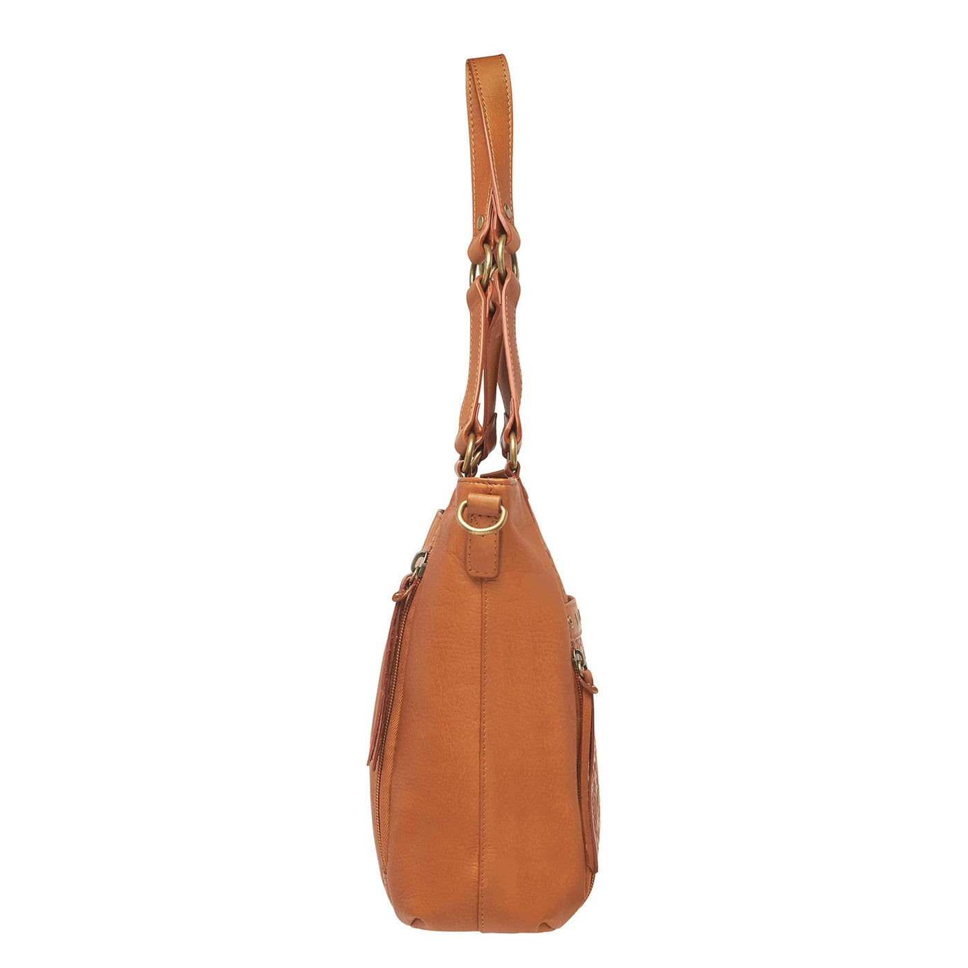 Gun Tote'n Mamas Concealed Carry Purse Tan Concealed Carry Bohemian Shoulder Bag - Brown - by GTM Original