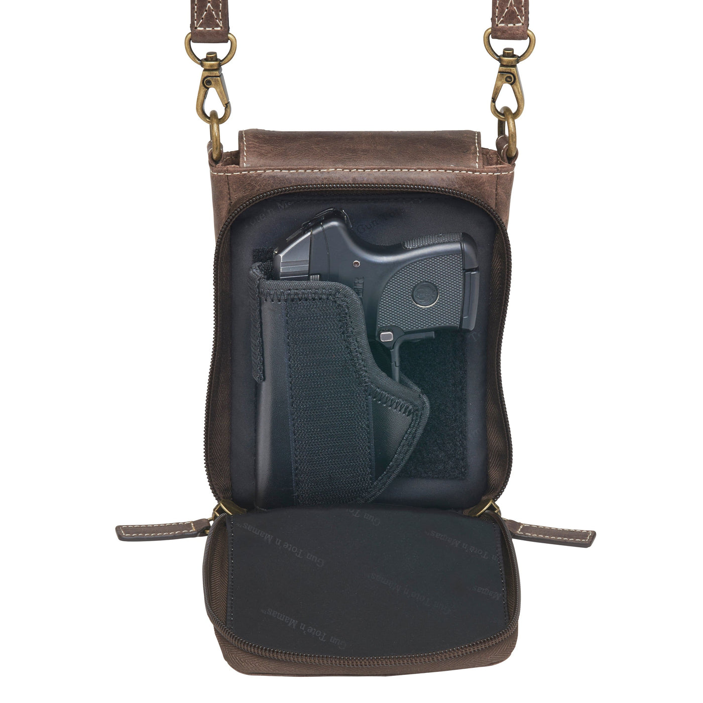 Concealed Carry  Gun Tote'n Mamas Purse & Phone Case Crossbody by Gun Tote'n Mama -  GTM/CZY-07
