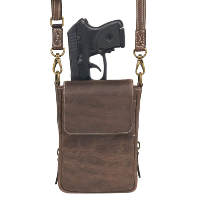Concealed Carry  Gun Tote'n Mamas Purse & Phone Case Crossbody by Gun Tote'n Mama -  GTM/CZY-07