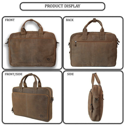 Leather Briefcase by UC Leather (Does not have Concealment Pocket)