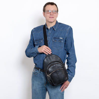 Concealed Carry Harley Lambskin Sling by DS Conceal
