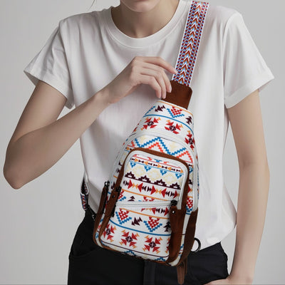 Concealed Carry Indie Canvas Sling by DS Conceal Indie canvas sling bag, concealed carry crossbody for EDC, travel, or everyday use