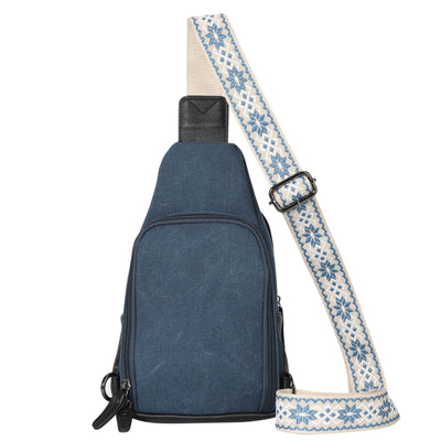 Indie sling by DS Conceal, EDC crossbody with concealed carry compartment and daily storage