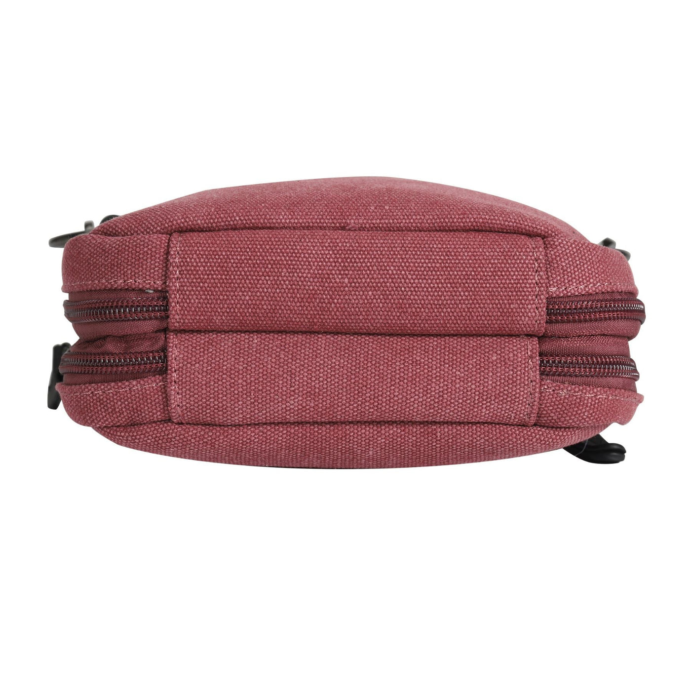 Lightweight concealed carry crossbody, Jax canvas bag with secure zipper access and phone pocket