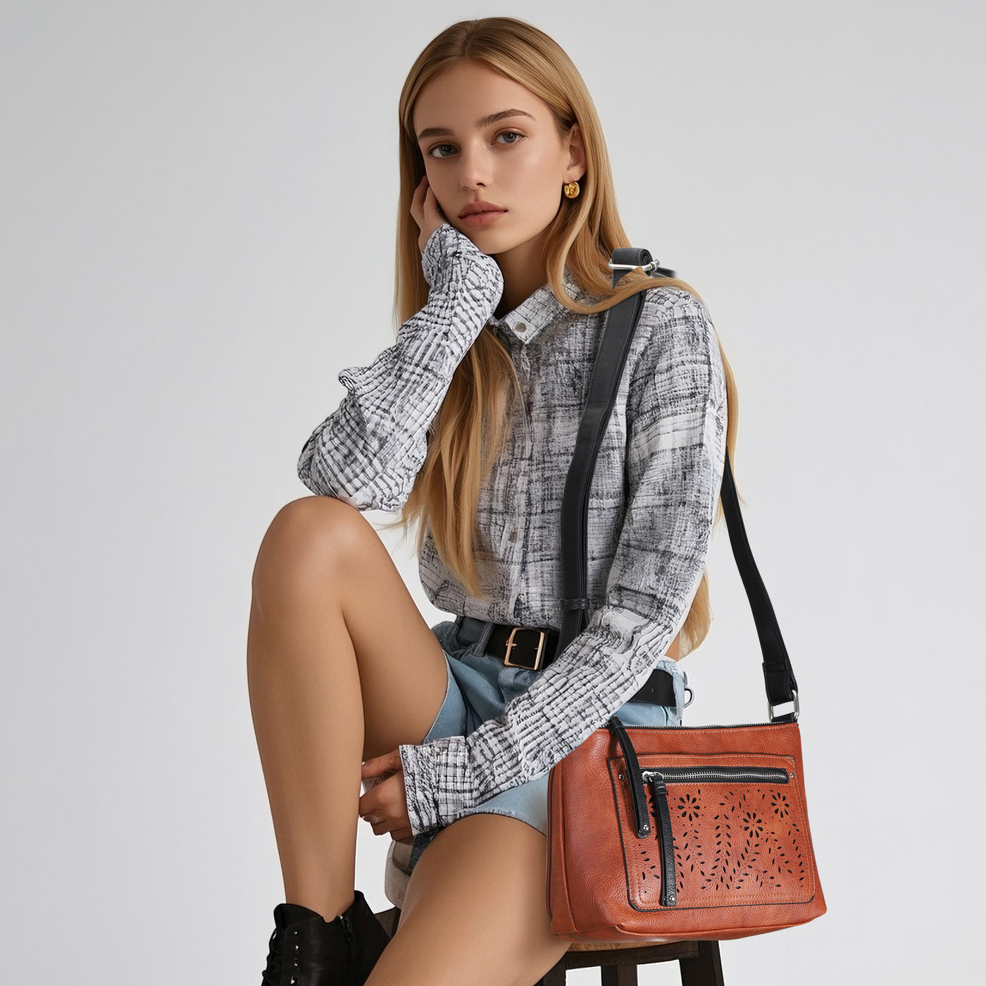 Concealed Carry Hailey Crossbody by Lady Conceal