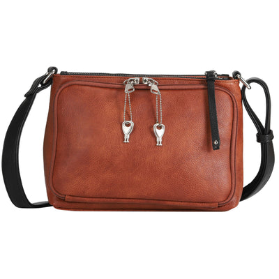 Concealed Carry Hailey Crossbody -  Lady Conceal -  soft leather shoulder bags for women's -  crossbody bags for everyday use -  most popular crossbody bag -  crossbody bags for guns -  crossbody handgun bag -  Unique Hide Purse -  Conceal Carry Western Purse -  Stylish Carry Evelyn Leather Bag -  Bag for Conceal Carrying Women - -  Gun Bag for Women