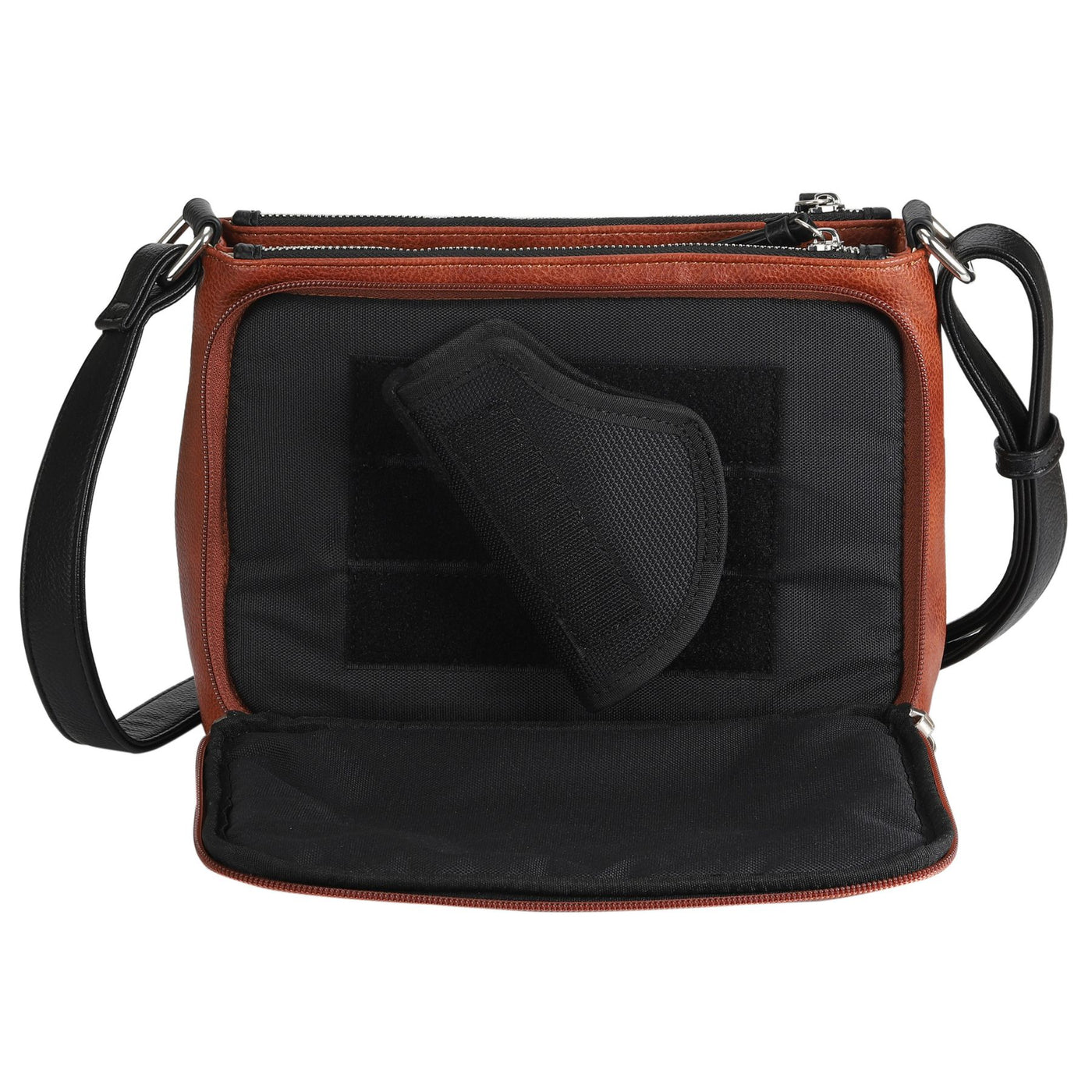Concealed Carry Hailey Crossbody -  Lady Conceal -  soft leather shoulder bags for women's -  crossbody bags for everyday use -  most popular crossbody bag -  crossbody bags for guns -  crossbody handgun bag -  Unique Hide Purse -  Conceal Carry Western Purse -  Stylish Carry Evelyn Leather Bag -  Bag for Conceal Carrying Women - -  Gun Bag for Women