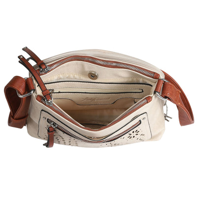 Concealed Carry Hailey Crossbody -  Lady Conceal -  soft leather shoulder bags for women's -  crossbody bags for everyday use -  most popular crossbody bag -  crossbody bags for guns -  crossbody handgun bag -  Unique Hide Purse -  Conceal Carry Western Purse -  Stylish Carry Evelyn Leather Bag -  Bag for Conceal Carrying Women - -  Gun Bag for Women