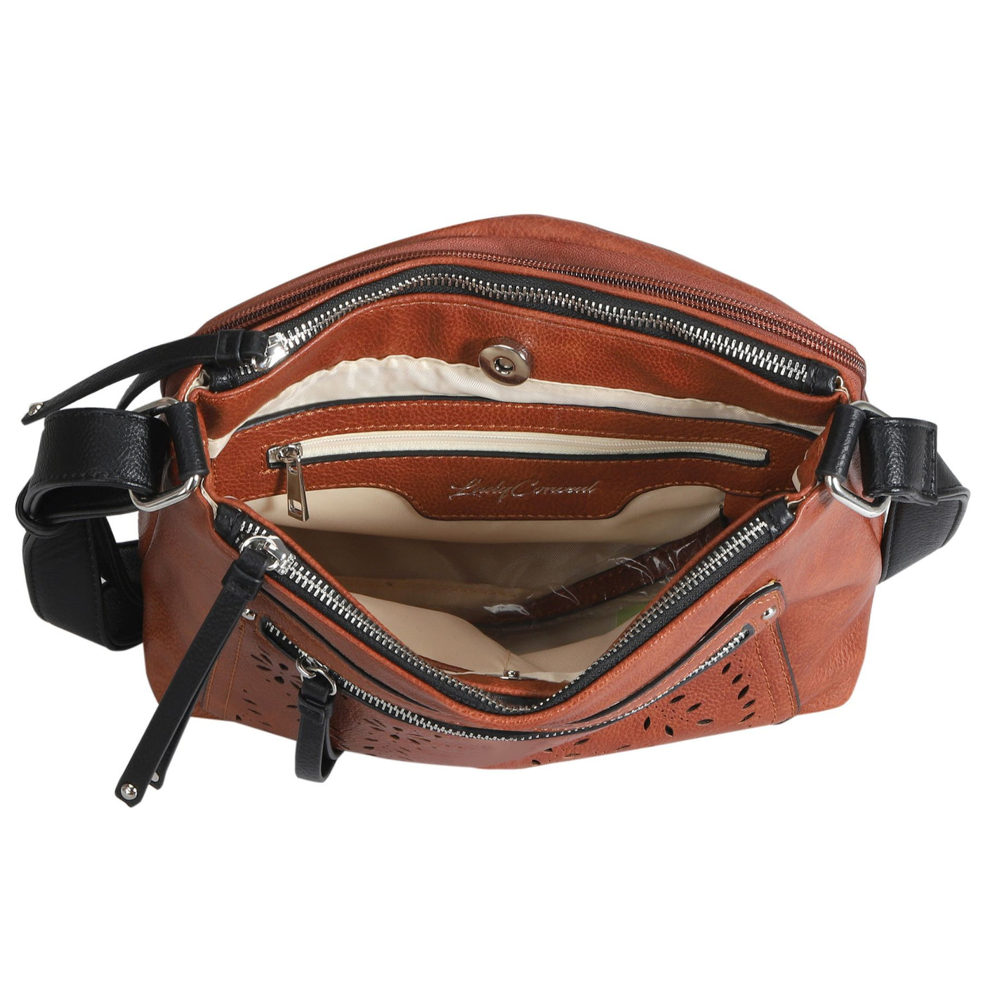 Concealed Carry Hailey Crossbody -  Lady Conceal -  soft leather shoulder bags for women's -  crossbody bags for everyday use -  most popular crossbody bag -  crossbody bags for guns -  crossbody handgun bag -  Unique Hide Purse -  Conceal Carry Western Purse -  Stylish Carry Evelyn Leather Bag -  Bag for Conceal Carrying Women - -  Gun Bag for Women