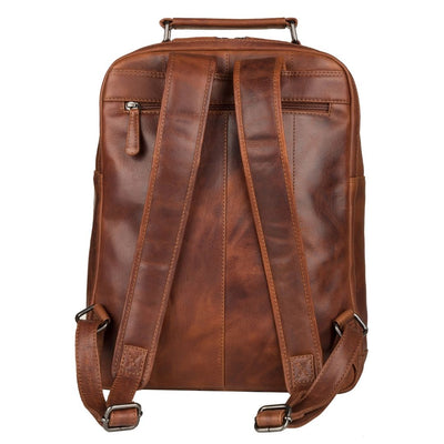 Lady Conceal Concealed Carry Quinn Unisex Leather Backpack - Locking Backpack - Pistol Backpack for men - Unisex Hunting Backpack - Bag for gun 
