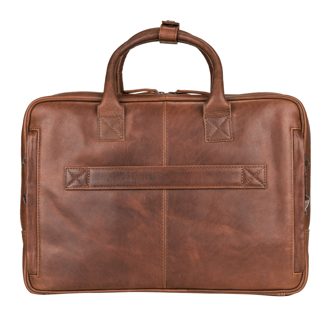 Concealed Carry Hayden Leather Computer Briefcase with RFID