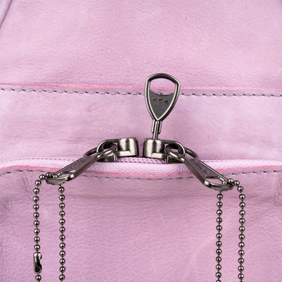 Concealed Carry Haven Sling Leather Backpack by Lady Conceal - Jeweled Leather Backpack -Universal Holster Backpack - Leather Gun Safe Bag - Ambidextrous - Tactical ED Carry Bag- CCW Purse - Womens Gun Bag - Ambidextrous Concealed Carry - Locking Gun Safe - Lady Concealed Carry 