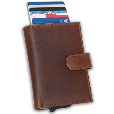 Nova RFID Compact Leather Wallet  by Lady Conceal