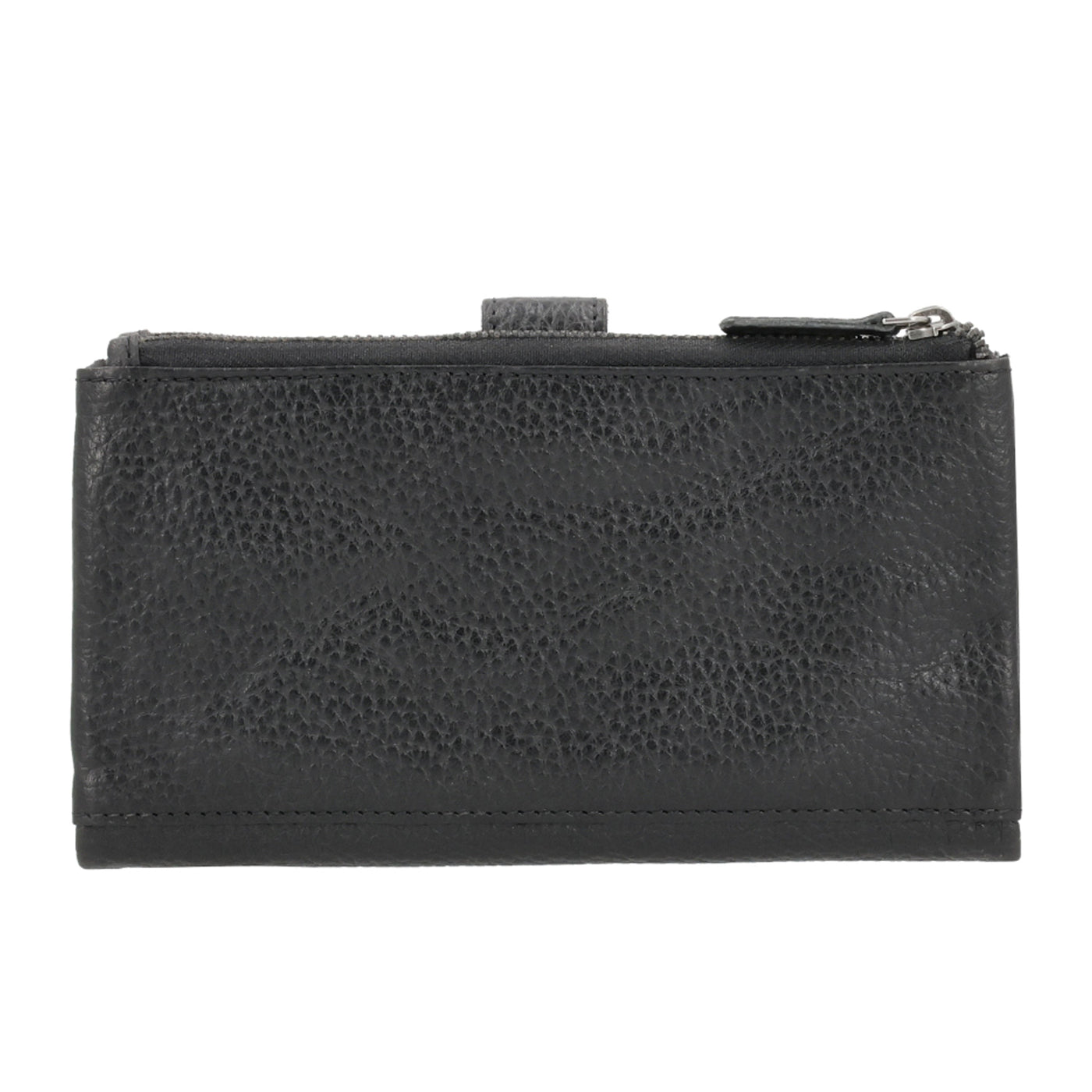 Maya Slim RFID Leather Wallet by Lady Conceal - Matching Firearm Wallet - RFID ID Wallet for Bills - Cowhide Wallet with Snap - Zippered Wallet