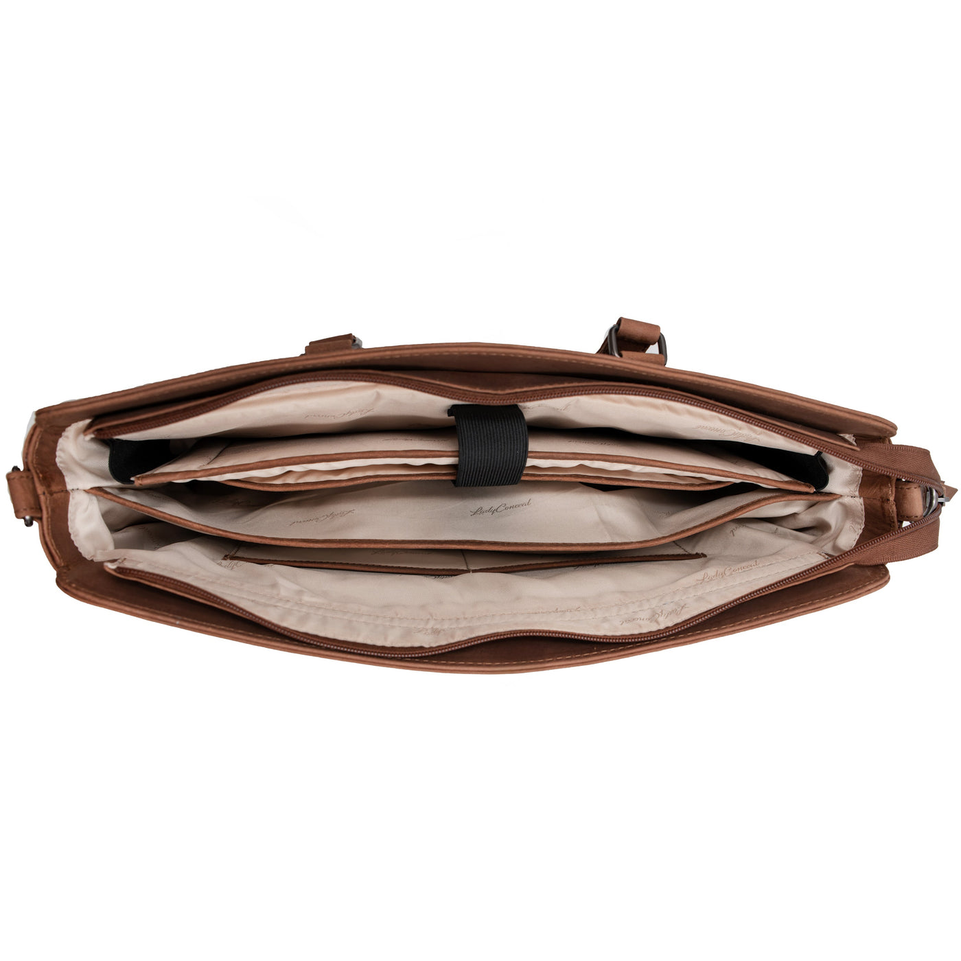 Concealed Carry Willow Computer Satchel by Lady Conceal