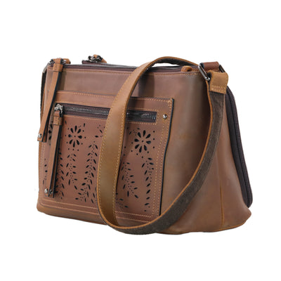 Concealed Carry Brynlee Leather Crossbody Lady Conceal