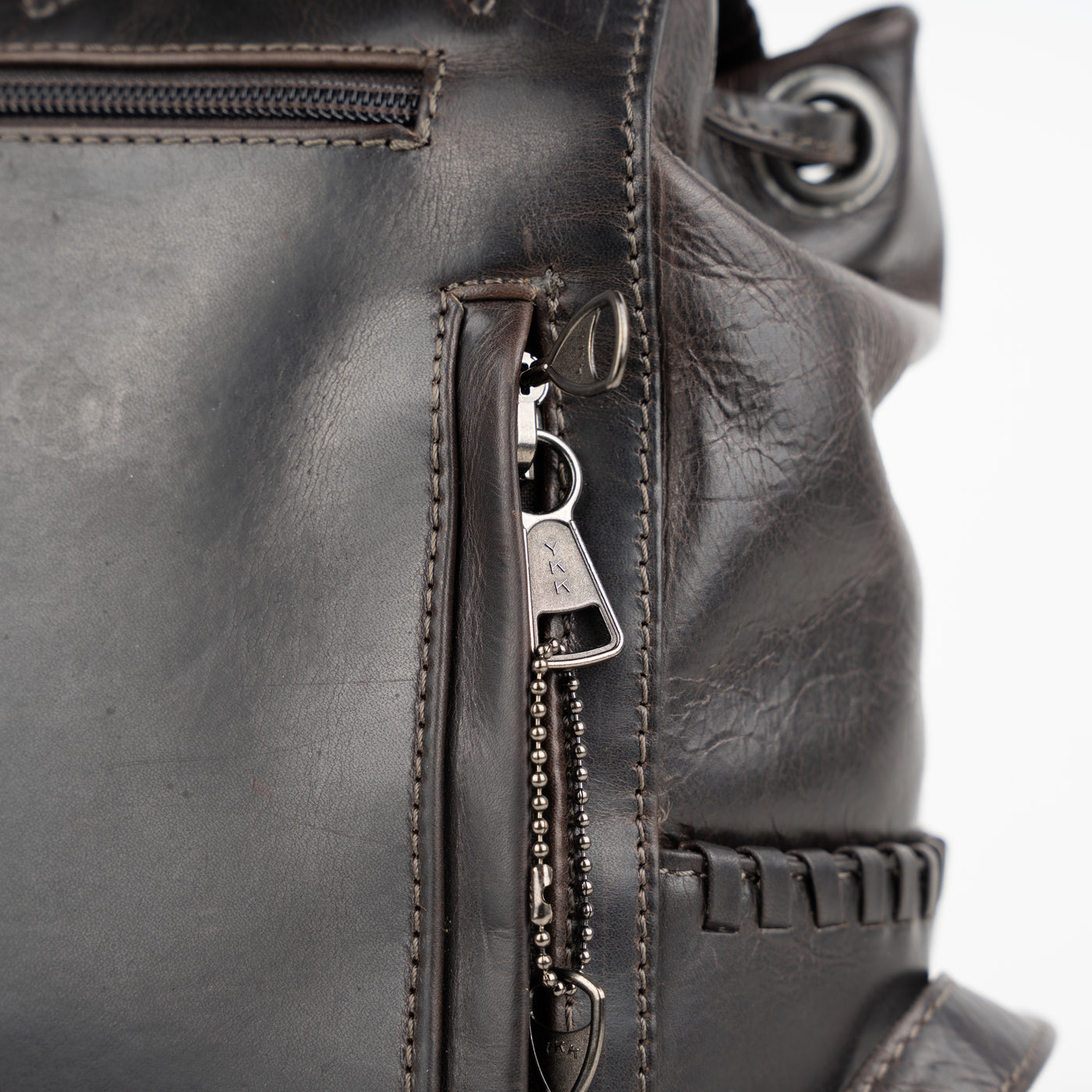 Concealed Carry Allie Leather CCW premium backpack - Pistol backpack with Universal Holster - YKK Locking Zipper Backpack for Handgun