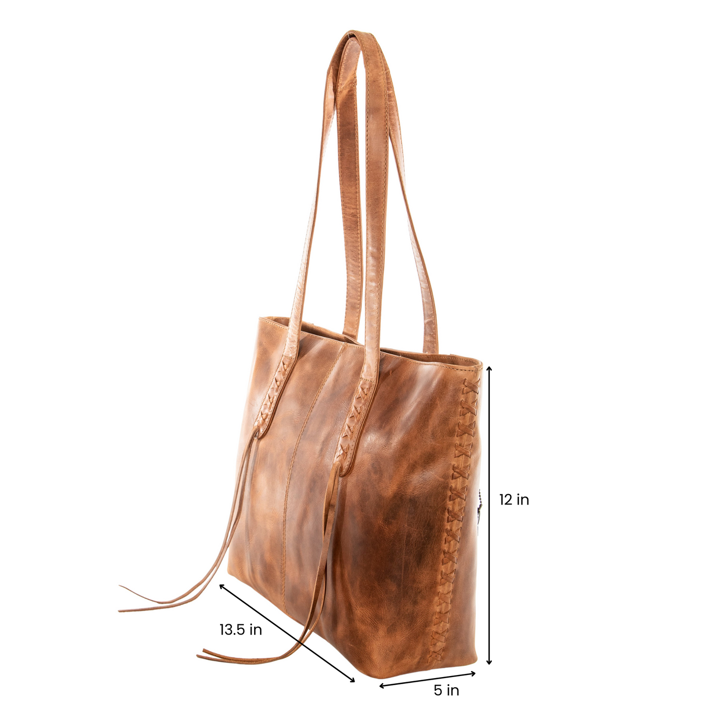 Concealed Carry Norah Large Leather Tote - Lady Conceal - Concealed Carry Purse 