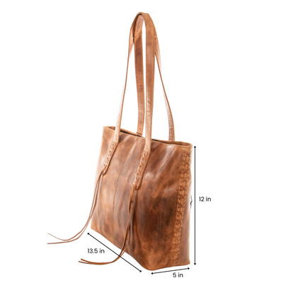 Concealed Carry Norah Large Leather Tote - Lady Conceal - Concealed Carry Purse 