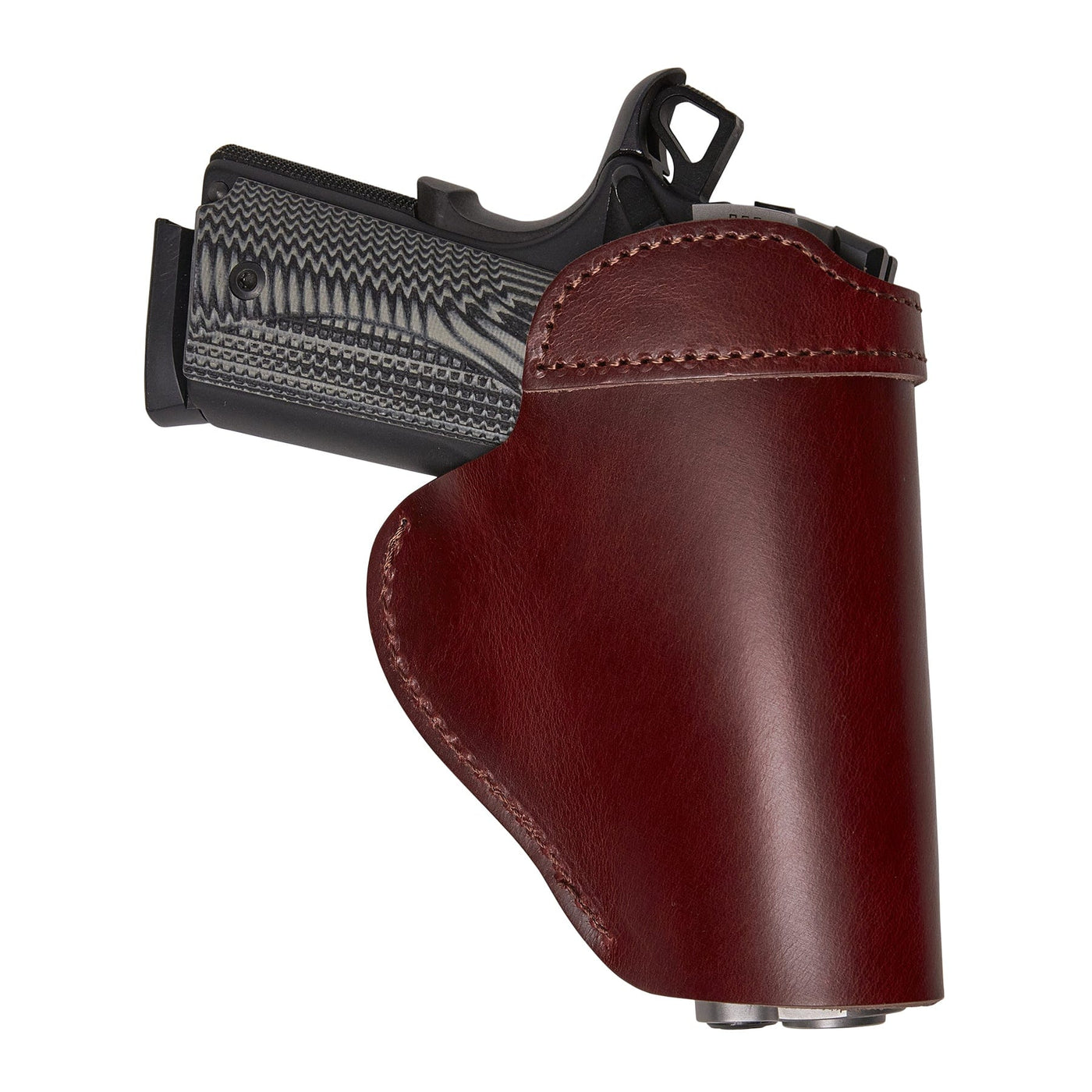 Unisex Inside Waistband Left-Handed Leather Holster by DS Conceal