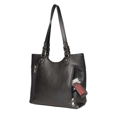 Concealed Carry Riley Scoop-Top Tote by Lady Conceal