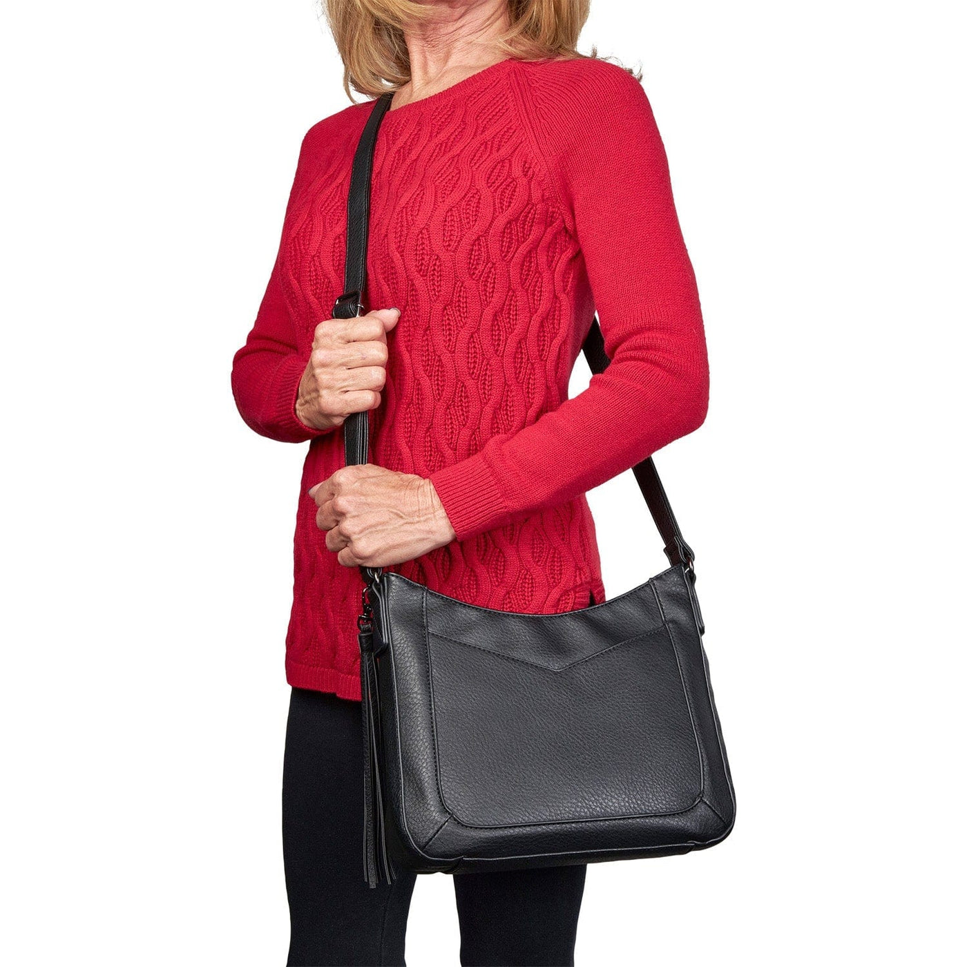 Concealed Carry Emery Crossbody Bag with RFID Slim Wallet by Lady Conceal