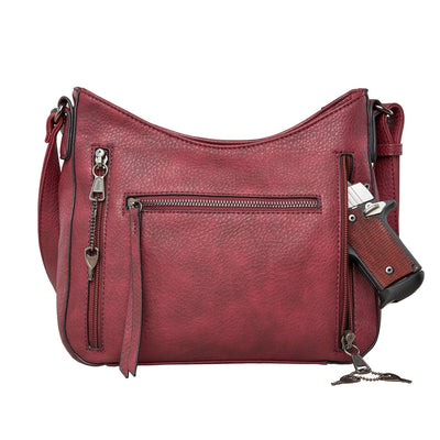 Concealed Carry Emery Crossbody Bag with RFID Slim Wallet by Lady Conceal