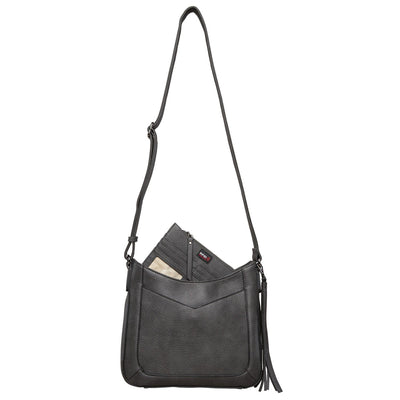 Concealed Carry Emery Crossbody Bag with RFID Slim Wallet by Lady Conceal