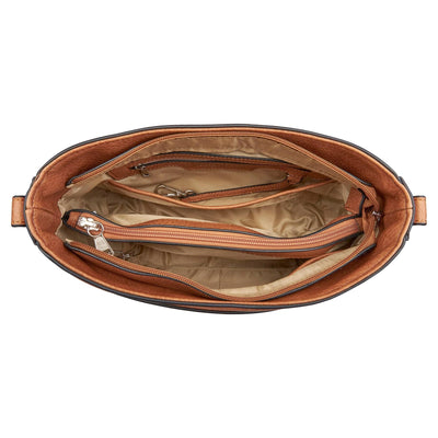 Concealed Carry Emery Crossbody Bag with RFID Slim Wallet