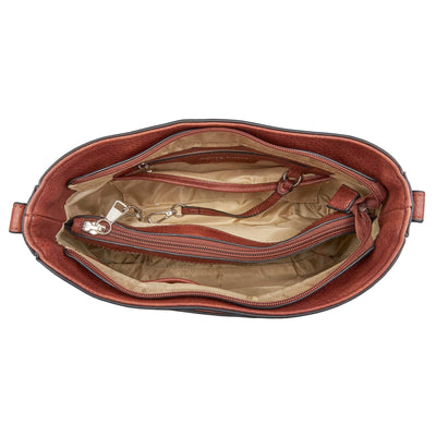 Concealed Carry Emery Crossbody Bag with RFID Slim Wallet