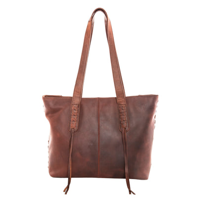 Concealed Carry Norah Large Leather Tote - Lady Conceal - Concealed Carry Purse 