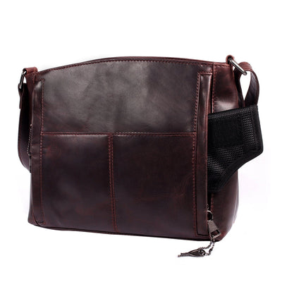 Concealed Carry Brynn Arched Leather Crossbody Bag - Lady Conceal - Concealed Carry Purse - Lady Conceal - conceal and cary purse for women - tactical pistol bag -  Locking Conceal and Carry Purse with Universal Holster for Handguns