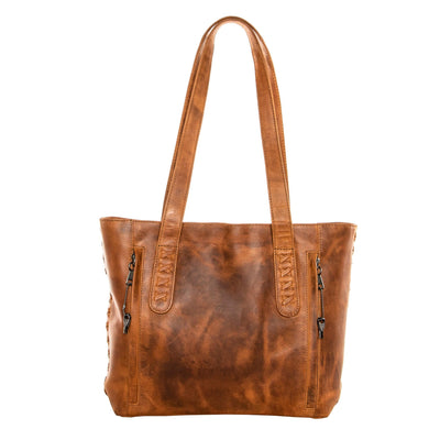 Concealed Carry Reagan Medium Leather Tote - Lady Conceal - Purse 