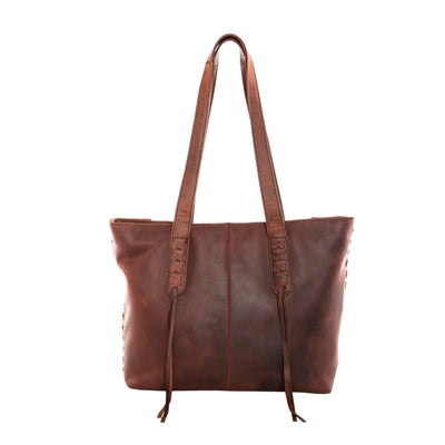 Concealed Carry Reagan Medium Leather Tote - Lady Conceal - Purse 