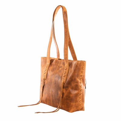 Concealed Carry Reagan Medium Leather Tote - Lady Conceal - Purse 