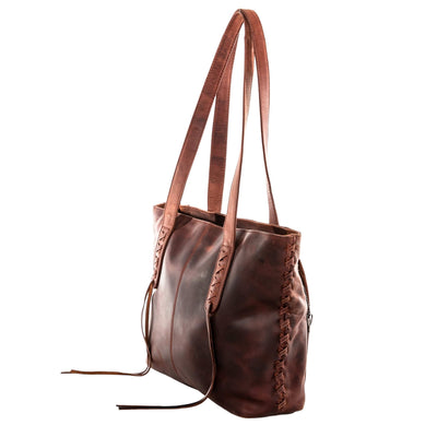 Concealed Carry Reagan Medium Leather Tote - Lady Conceal - Purse 