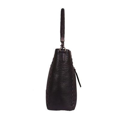 Concealed Carry Lacey Leather Tote - Lady Conceal - Concealed Carry Purse - Lady Conceal Black