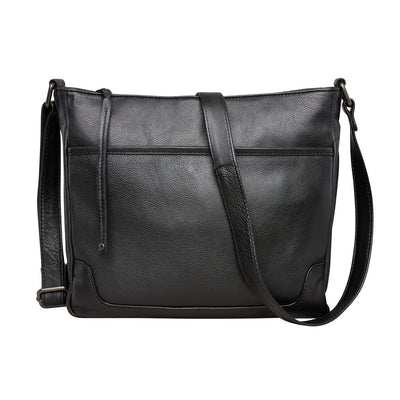 Concealed Carry Lydia Leather Crossbody -  YKK Locking Zippers and Universal Holster -  Soft Leather conceal and carry bag -  Tactical womans purse for pistol -  Concealed Carry Purse -  most popular crossbody bag -  crossbody handgun bag -  crossbody bags for everyday use -  Easy CCW -  Fast Draw Bag -  Secure Gun Bag