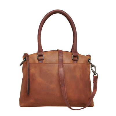 Concealed Carry Whitely Leather Satchel