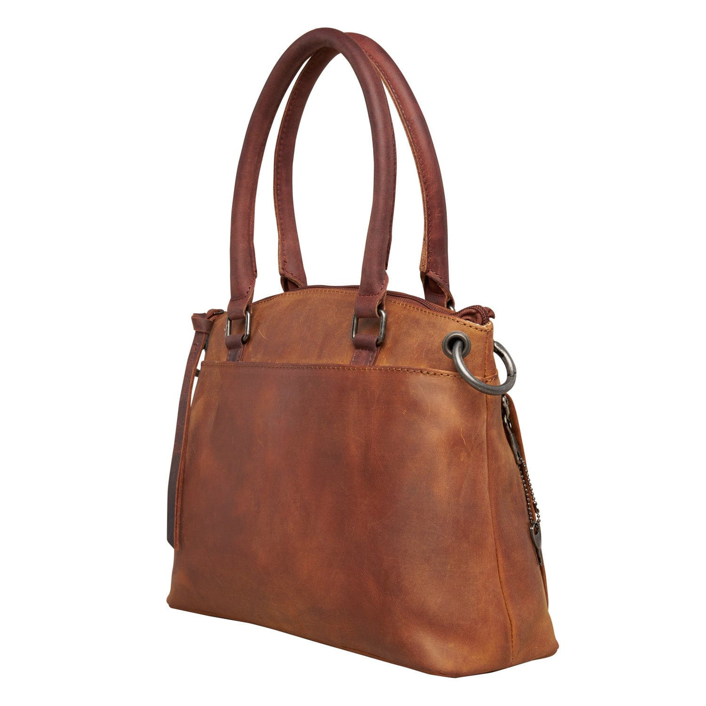 Concealed Carry Whitely Leather Satchel