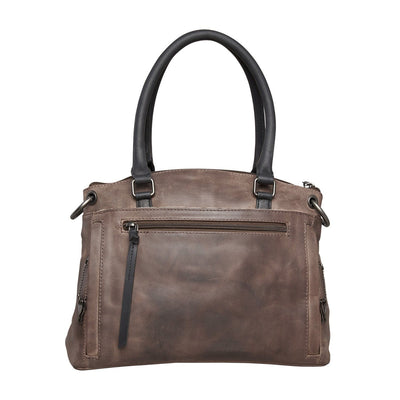 Concealed Carry Whitely Leather Satchel