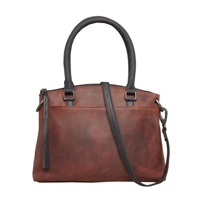 Concealed Carry Whitely Leather Satchel