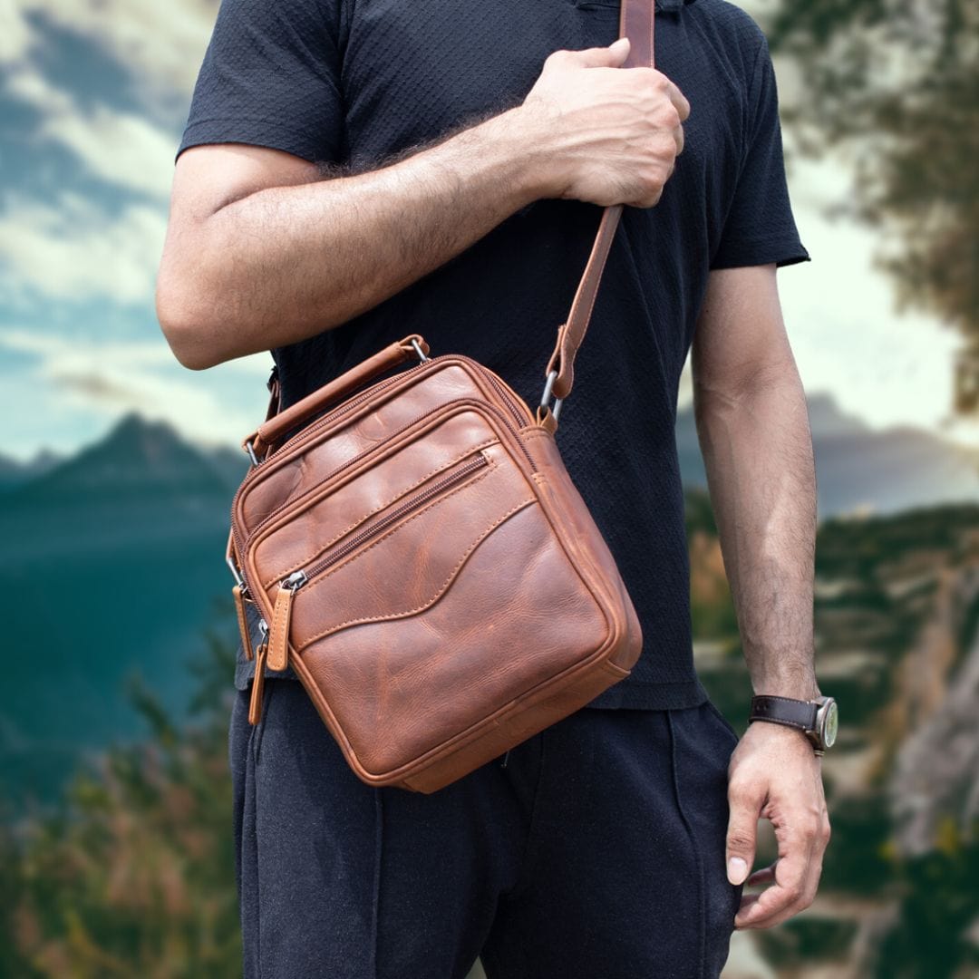 Concealed Carry Logan Unisex Crossbody Bag by Lady Conceal www sinthebagboutique