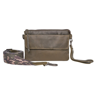 The Concealed Carry Natasha Crossbody -  Locking zippers and universal holster -  Leather Crossbody pistol bag -  Tactical womans purse for pistol -  Concealed Carry Purse -  most popular crossbody bag -  crossbody handgun bag -  crossbody bags for everyday use -  Lady Conceal -  Unique Hide Purse -  Locking YKK Purse -  Fanny Pack for Gun and Pistol -  Easy CCW -  Fast Draw Bag -  Secure Gun Bag
