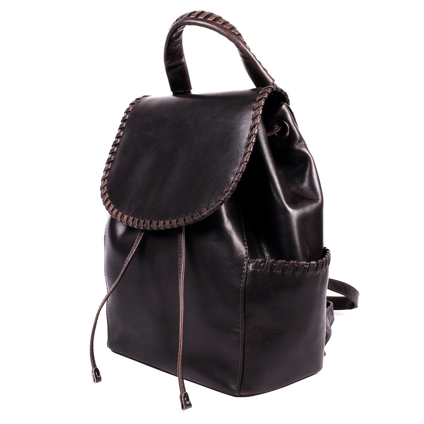 Concealed Carry Allie leather Backpack Black - Women's Concealed Carry Purse