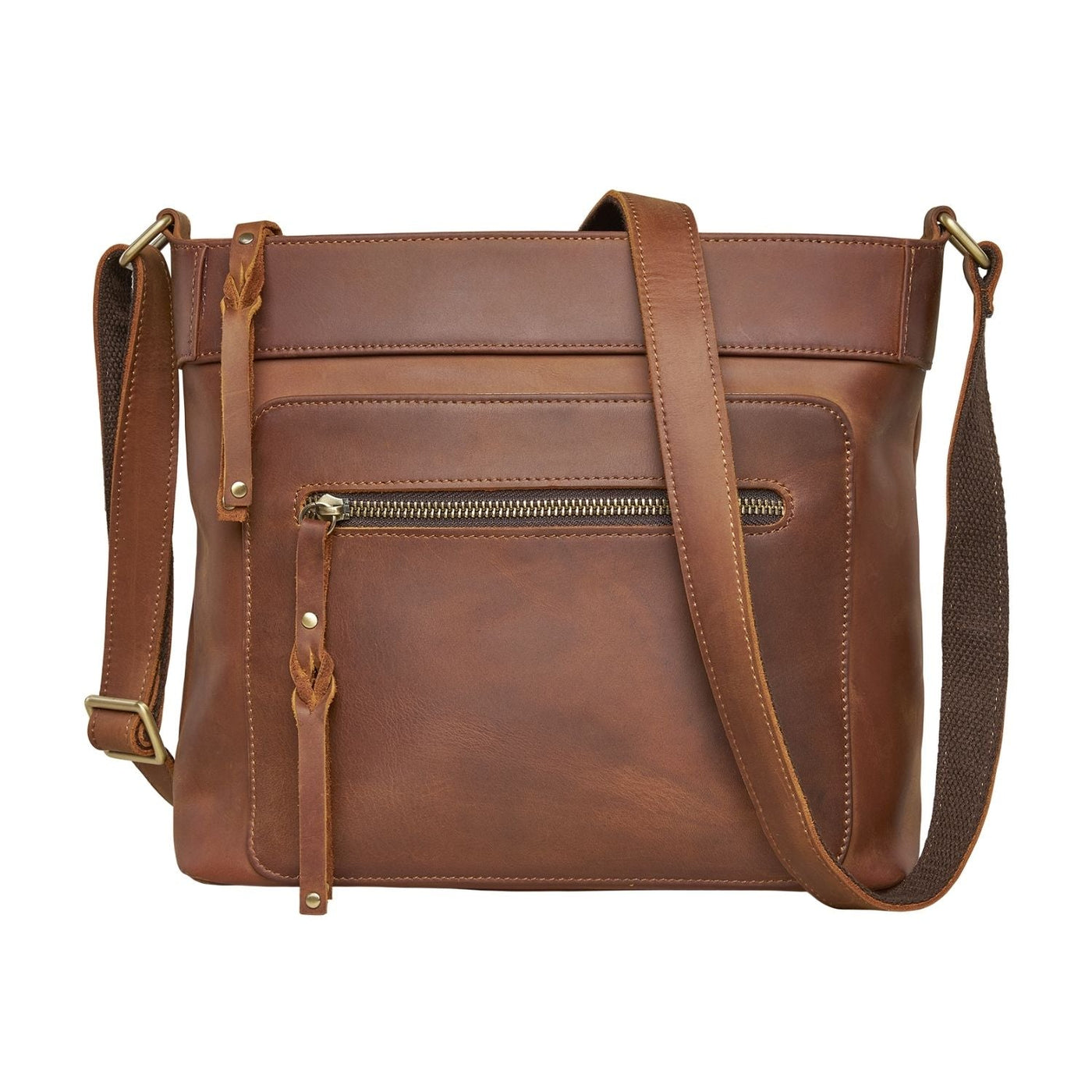 Concealed Carry Delaney Leather Crossbody - Locking Crossbody for Pistol - Designer Concealment Crossbody bag- Discreet Conceal and Carry Crossbody for Women - Designer Leather Crossbody CCW Bag - Locking Conceal and Carry Purse with Universal Holster for Handguns - Best Crossbody for Concealed Carry