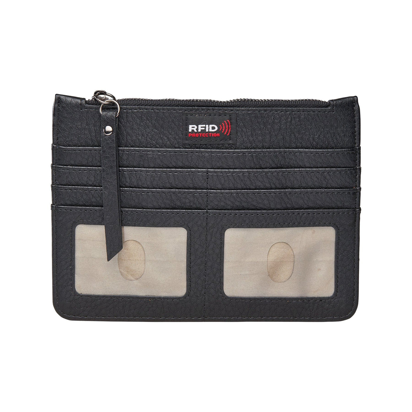 Concealed Carry Kinsley Crossbody with RFID Slim Wallet Black 