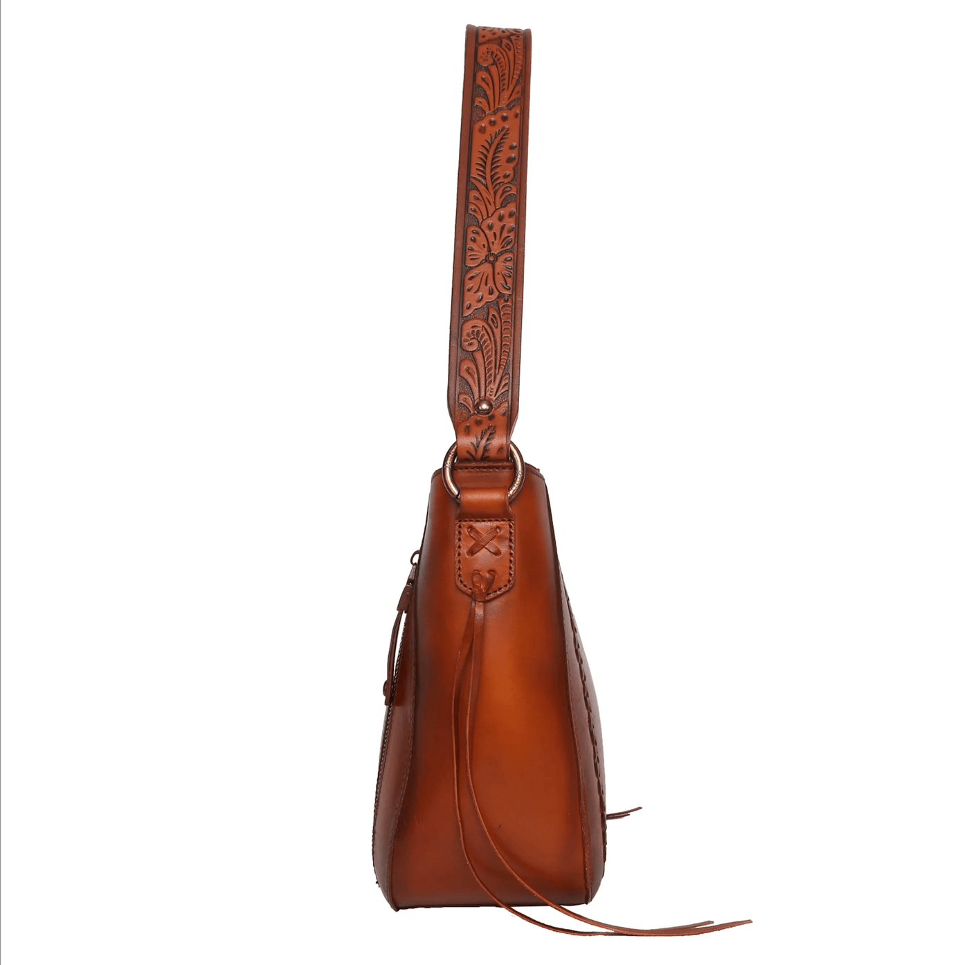 Concealed Carry Leather Concealed Carry Whipstitch Hobo by Montana West