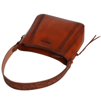 Concealed Carry Leather Concealed Carry Whipstitch Hobo by Montana West